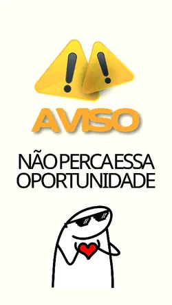 Aviso Não Perca 