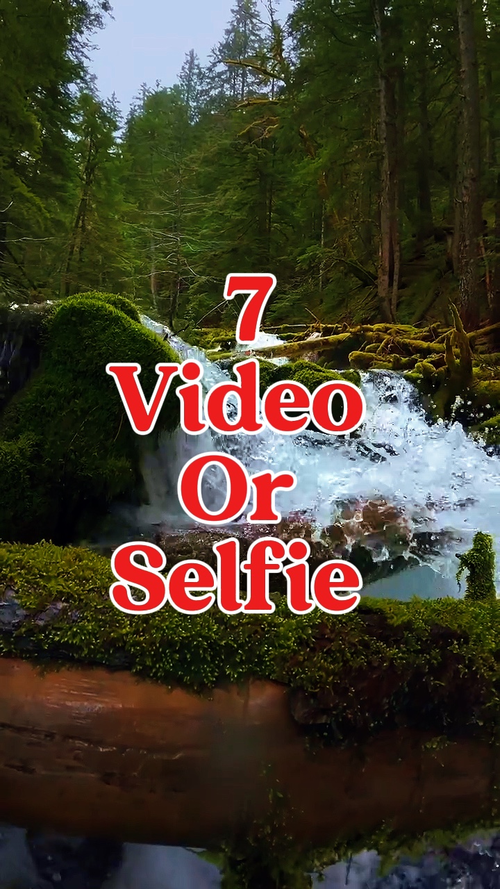 7 video or selfie 