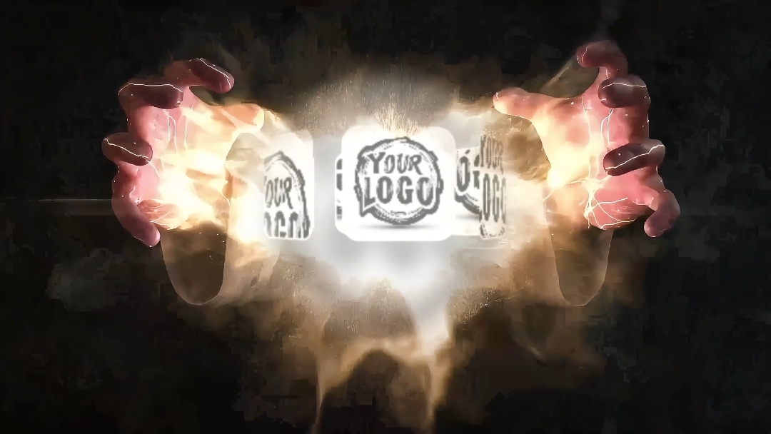 logo intro youtube IA
