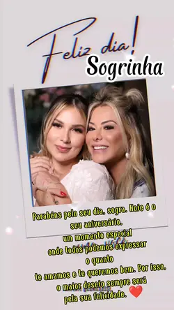 aniversário sogra 