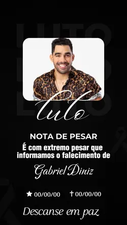 Luto/Nota de pesar