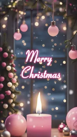 Christmas Pink Snow 