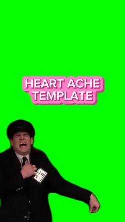 Heart Ache Template 