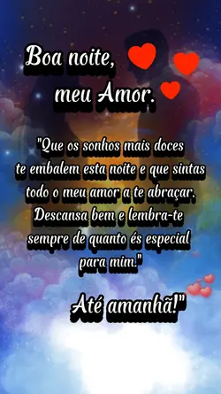 Boa Noite, meu Amor