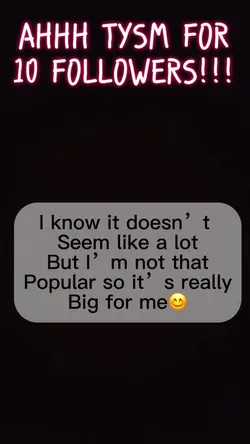 Tysm!!!