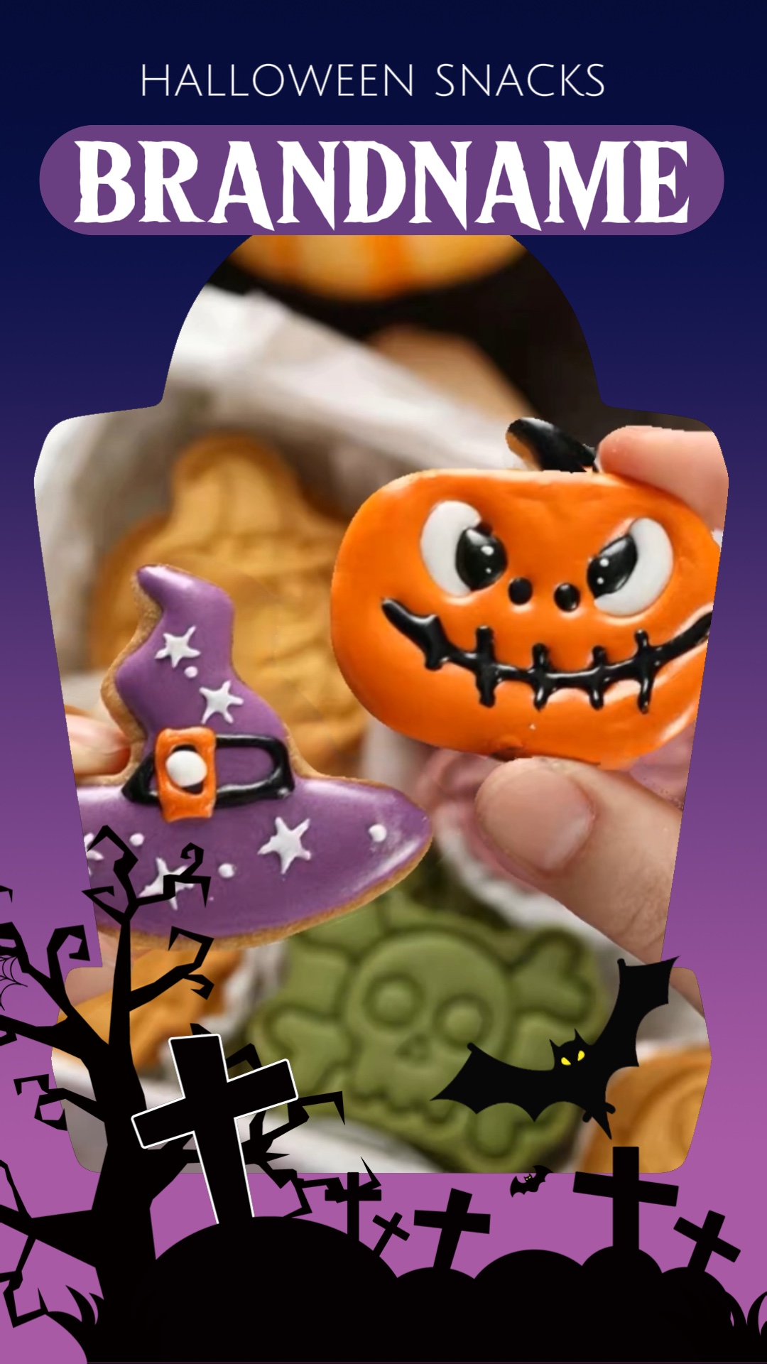 Snacks de Halloween-Estilo Tiktok