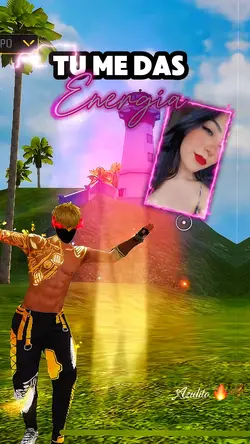 Me das energía 💙🩵