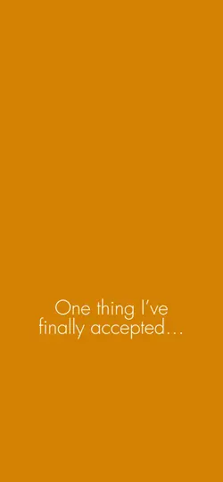 Finally accepted…