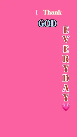 Thank God Everday