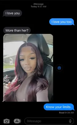 iMessage template