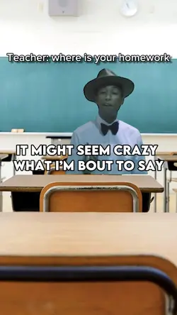 It might seem crazy😂