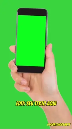 Celular na mão 