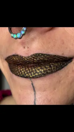 Fun lip look