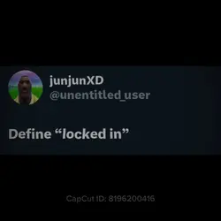 Define locked in