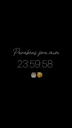 PARABÉNS PRA MIM 🥳🎂