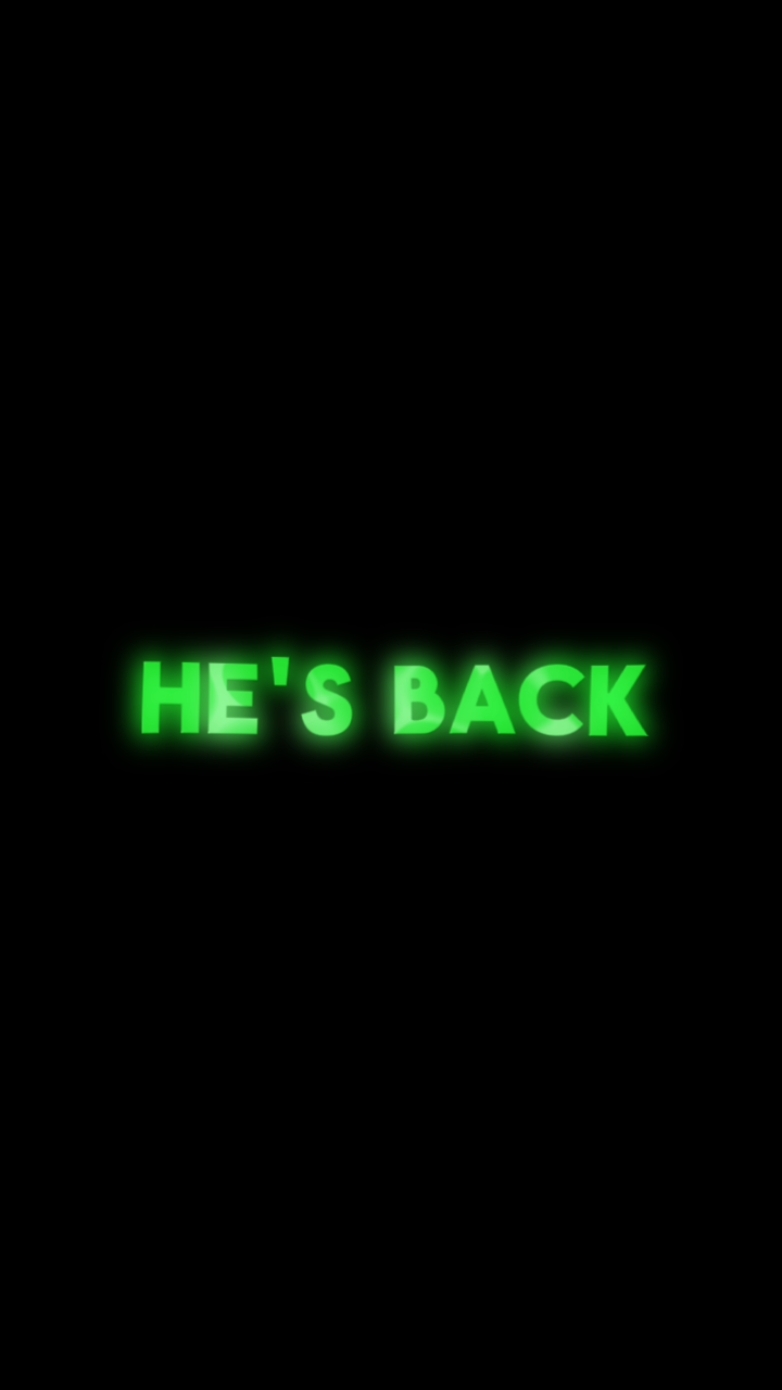 HE'S BACK GOAT 