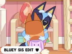 Bluey sister edit