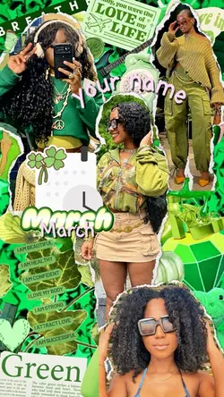 march wallpaper 💚🍀