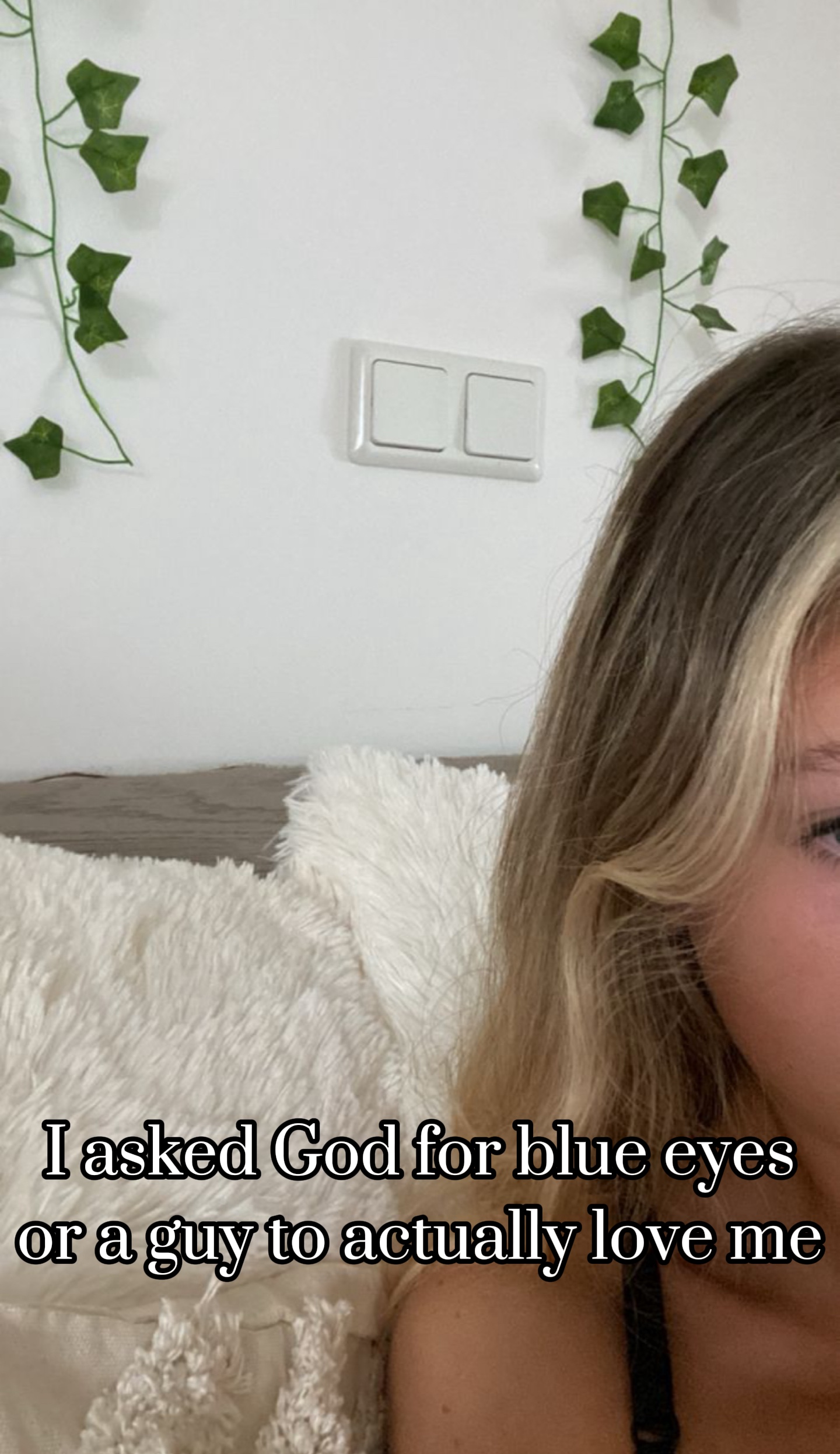 Olhos azuis vencem