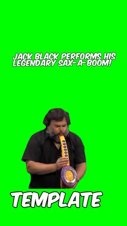 Jack Black Saxaboom