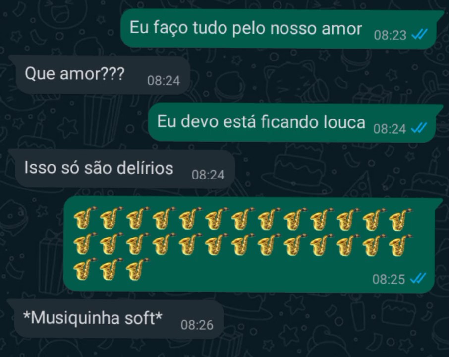 isso são só delirios