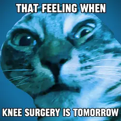 Knee surgery ‼️🦵