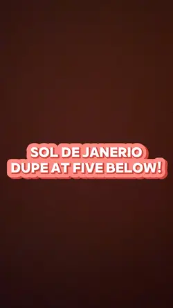 Sol de Janeiro Dupe!