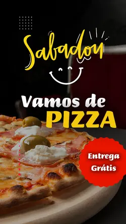 Sábado dia de PIZZA