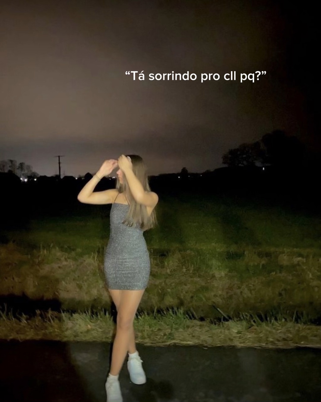 Tá sorrindo pq?🤨