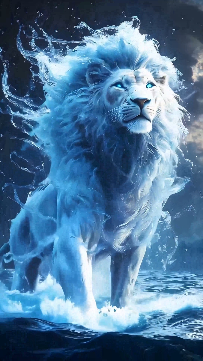 Water Lion 4K AI 