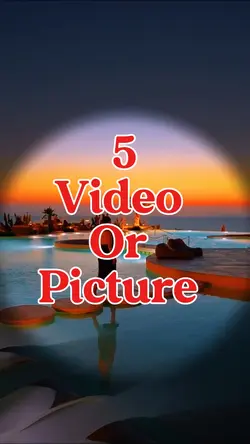 5 video or picture 