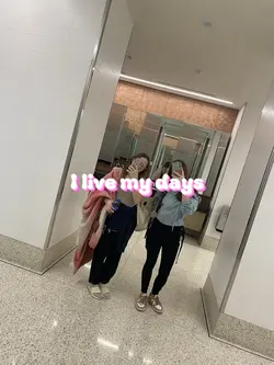 I live my days
