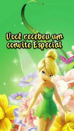 Convite tinkerbell