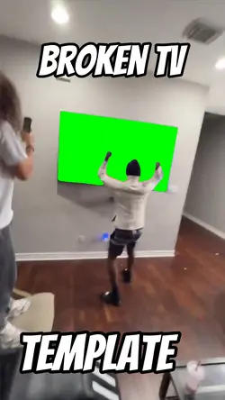 Broken TV