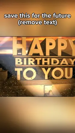 Happy Birthday!