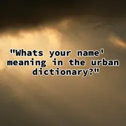 my name in the urban