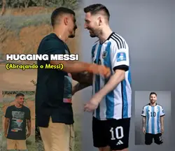 ABRACE O MESSI