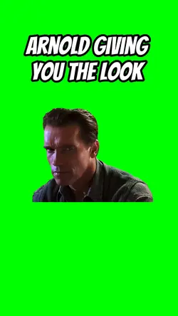 Arnold giving look