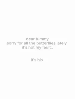 dear tummy 