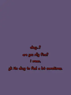 its ok to not be ok.