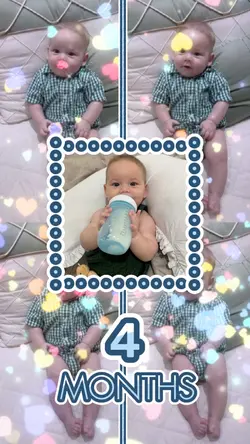 4 months baby