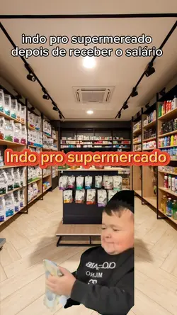 Indo pro supermercad