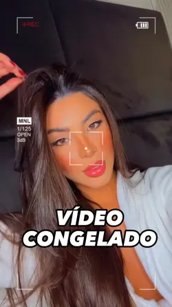 vídeo congelado 