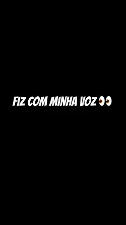 Trend de voz 👀