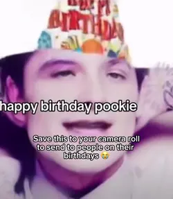 Bday pookie
