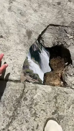 Hole in street