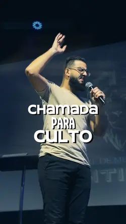 Chamada para culto❤️‍🔥