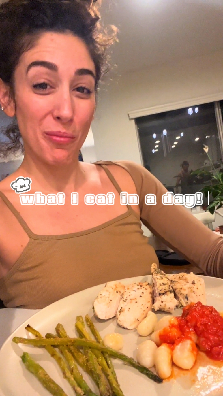 Ce que je mange en une journée!