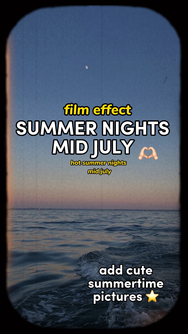 Filmeffekt Mitte Juli