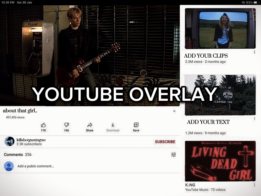 Layout do YouTube 